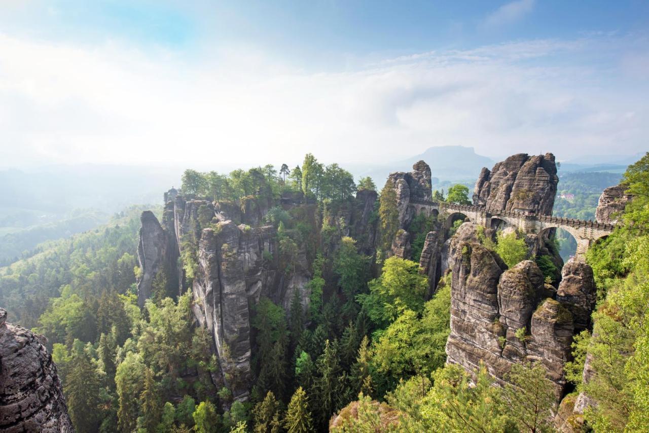 Penzion Na Vysluni Ceske Svycarsko Jiřetín pod Jedlovou Esterno foto